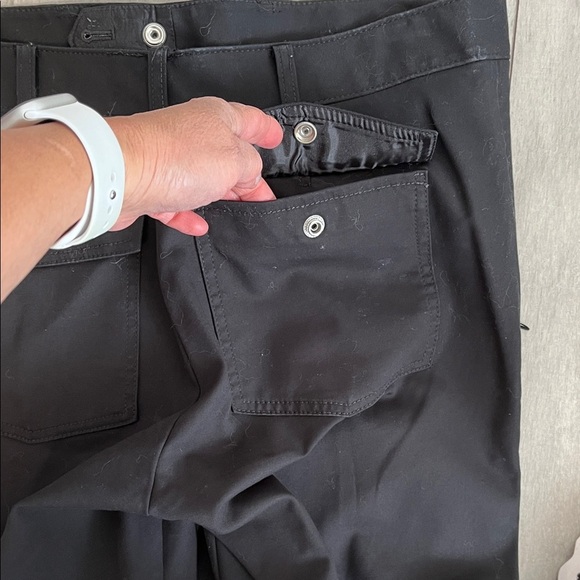 Club Monaco Women's Black Straight Leg Pants, Size 10/12 - Picture 10 of 10